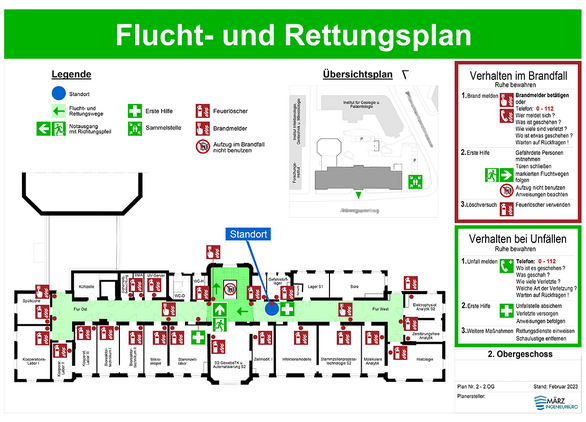 Flucht- u. Rettungsplan 2.OG - IB März